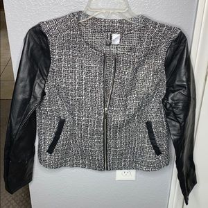 Pleather jacket